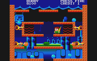 Parasol Stars - The Story of Rainbow Islands II atari screenshot