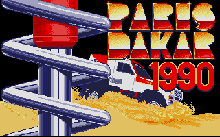 Paris Dakar 1990 — screenshot 1
