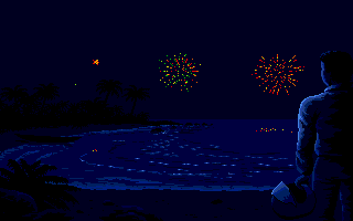 Paris Dakar 1990 atari screenshot