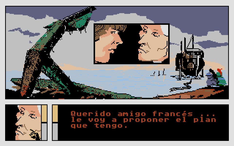 Pasajeros del Viento (Los) atari screenshot