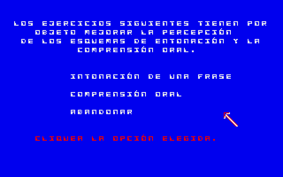 Paseo por Hyde Park atari screenshot