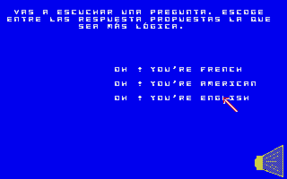 Paseo por Hyde Park atari screenshot