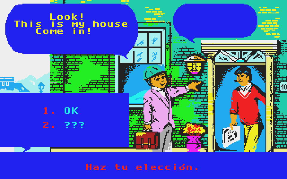Paseo por Hyde Park atari screenshot