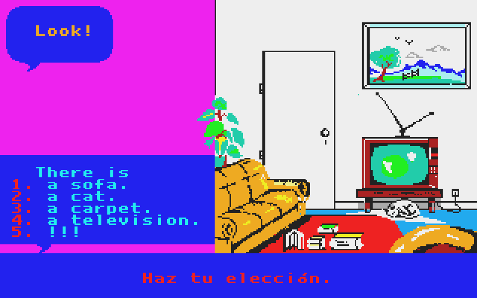 Paseo por Hyde Park atari screenshot