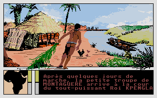 Passagers du Vent II (Les) atari screenshot