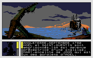 Passagers du Vent (Les) atari screenshot