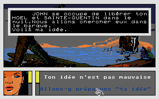 Passagers du Vent (Les) atari screenshot