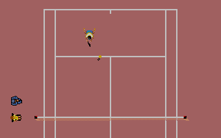 Passing Shot atari screenshot