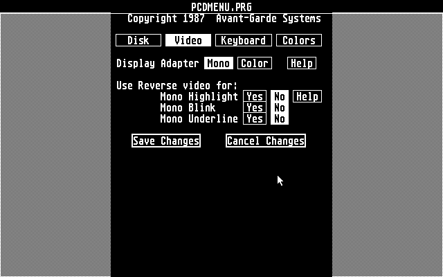 PC-Ditto atari screenshot