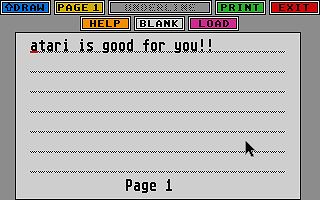 PD-Palvelu Kuukausilevyke 1989 / 01 atari screenshot