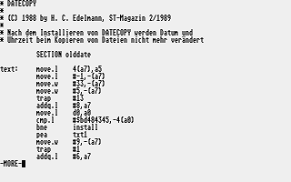 PD-Palvelu Kuukausilevyke 1989 / 02 atari screenshot