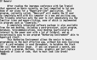 PD-Palvelu Kuukausilevyke 1989 / 02 atari screenshot