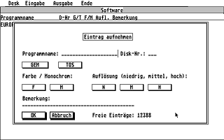 PD-Palvelu Kuukausilevyke 1989 / 03 atari screenshot