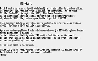 PD-Palvelu Kuukausilevyke 1989 / 04 atari screenshot