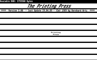 PD-Palvelu Kuukausilevyke 1989 / 06 atari screenshot