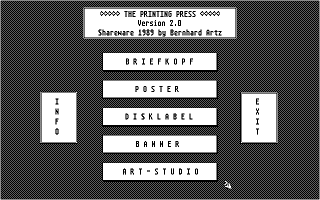PD-Palvelu Kuukausilevyke 1989 / 06 atari screenshot