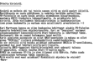 PD-Palvelu Kuukausilevyke 1989 / 07