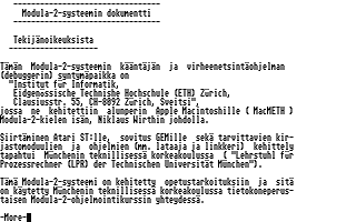 PD-Palvelu Kuukausilevyke 1989 / 07 atari screenshot