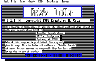 PD-Palvelu Kuukausilevyke 1989 / 07 atari screenshot