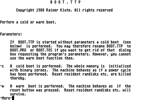 PD-Palvelu Kuukausilevyke 1989 / 09 atari screenshot