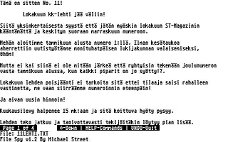 PD-Palvelu Kuukausilevyke 1989 / 11 — screenshot 1