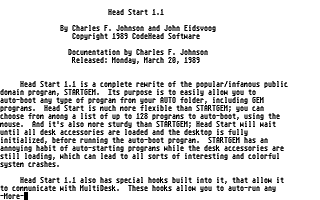 PD-Palvelu Kuukausilevyke 1989 / 11 atari screenshot