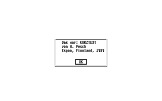 PD-Palvelu Kuukausilevyke 1989 / 11 atari screenshot