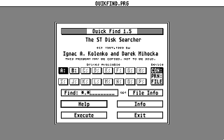 PD-Palvelu Kuukausilevyke 1989 / 11 atari screenshot