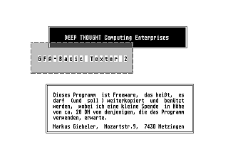 PD-Palvelu Kuukausilevyke 1990 / 01 atari screenshot