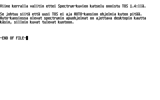 PD-Palvelu Kuukausilevyke 1990 / 01 atari screenshot