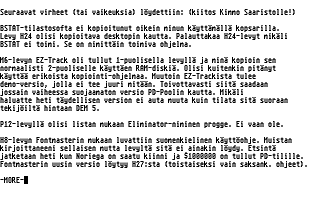 PD-Palvelu Kuukausilevyke 1990 / 01 atari screenshot