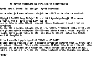 PD-Palvelu Kuukausilevyke 1990 / 02 — screenshot 1