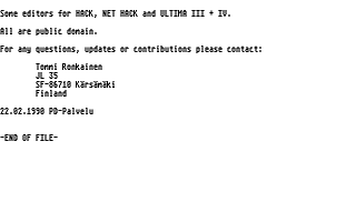 PD-Palvelu Kuukausilevyke 1990 / 03 atari screenshot