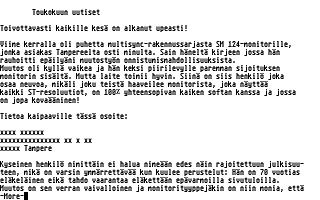 PD-Palvelu Kuukausilevyke 1990 / 05 — screenshot 1