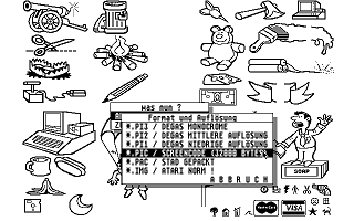 PD-Palvelu Kuukausilevyke 1990 / 05 atari screenshot