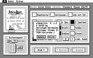 PD-Palvelu Kuukausilevyke 1990 / 06 atari screenshot