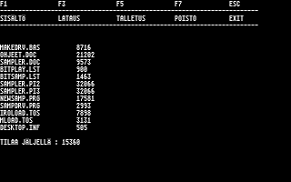 PD-Palvelu Kuukausilevyke 1990 / 06 atari screenshot