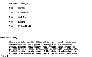 PD-Palvelu Kuukausilevyke 1990 / 06 atari screenshot