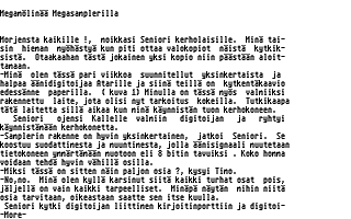 PD-Palvelu Kuukausilevyke 1990 / 06 atari screenshot