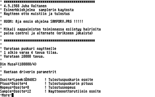 PD-Palvelu Kuukausilevyke 1990 / 06 atari screenshot