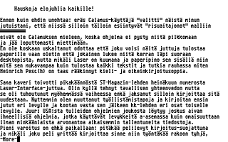 PD-Palvelu Kuukausilevyke 1990 / 08 — screenshot 1