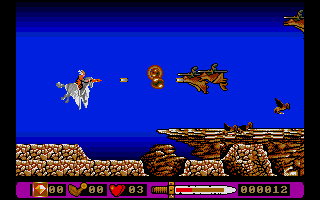 Pegasus atari screenshot