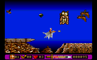 Pegasus atari screenshot