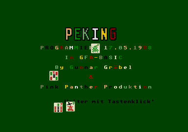 Peking [Falcon030] [TT030] atari screenshot