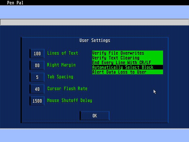 Pen Pal atari screenshot
