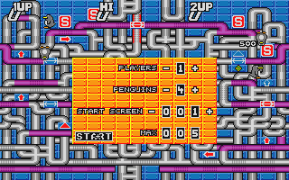 Penguin atari screenshot