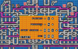 Penguin atari screenshot