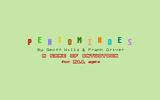 Pentominoes — screenshot 1