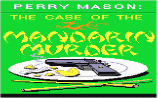 Perry Mason - The Case of the Mandarin Murder