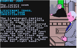Perry Mason - The Case of the Mandarin Murder atari screenshot